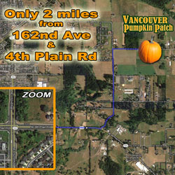 Directions to the Vancouver Pumpkin Patch
